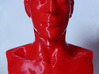 Head Miniature 3d printed Red PLA+