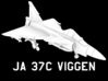 JA 37C Viggen (Loaded) 3d printed 