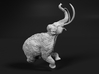 Woolly Mammoth 1:72 Male stuck in swamp 3d printed 