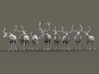 Reindeer Set 1:64 eight different pieces 3d printed 