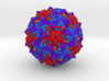 Poliovirus Type 2 1EAH 3d printed 