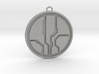 Halo Mantle of Responsibility Pendant 3d printed 