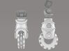 5 Bionic ChainFist 3d printed 