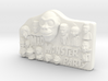 Mad Monster Party Plaque 3d printed 