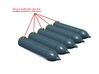 1/35 Torpedo Warhead Inserts for USN Destroyers 3d printed 