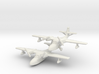 Grumman J4F Widgeon (two airplanes) 1/144 3d printed 