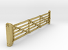VR #1 Gate 18'6" (BRASS) [LH] with Lock Post 1:87 3d printed 