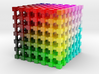LAB Color Cube: 2 inch 3d printed 