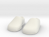 Flat shoe feet (pair) Motu Origins 3d printed 
