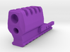 J.W. Frame Mounted Compensator for G17 Airsoft Gun 3d printed 
