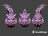 10x Rock & Rollers - Voxelforge Helms (Set 4) 3d printed 