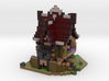 Minecraft Fantasy House 2 3d printed 