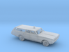 1/87 1970 Plymouth Fury  Fire Chief Station Wagon  3d printed 
