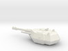 Tank Turret With 2 Coaxial Machine Guns 3d printed 