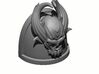 10x Gen:4 - Demon Skull Shoulder Pad - Plain 3d printed Gen:4 - Demon Skull Shoulder Pad - Plain Tilt