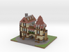 Minecraft Medieval Castle Base 3d printed 