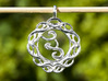 Celtic living water wellspring of life pendant. 3d printed Spring of life Living Water  pendant
