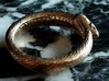 Ouroboros Ring Ver.2 (Size 10.5) 3d printed Ouroboros in Polished Bronze