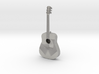 1:18 Scale Acoustic Guitar 3d printed 