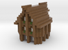 Minecraft Medieval House 3d printed 