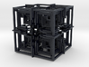 Cube 01 3d printed Cube 01 - Black Pro Plastic