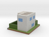 Minecraft Modern House2 3d printed 