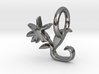 The Flower I Found Pendant 3d printed 
