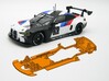 PSCA03101 Chassis for Carrera BMW M4 GT3 3d printed 