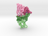 SARS-CoV-2 RBD Antibody Complex 7KS9 3d printed 