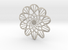  "DNA" Flower Wall Ornament  3d printed 
