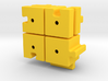 Cube slider (no sprues) set B 3d printed 