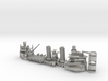USS Brooklyn superstructure (1/350) 3d printed 