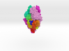 RSV Fusion Glycoprotein Prefusion 5TDL 3d printed 