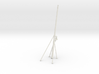 1/35 USS Sub Chaser Deck Bow Flag Staff 3d printed 