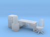 HO Scale Office Accessories 3d printed This is a render not a picture