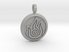 Firebending Pendant 3d printed The Render is not working properly, see the 3D View for a better idea of the final product