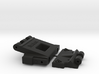 Hinged body mount for Axial SCX10III Early Bronco 3d printed 