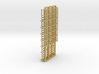N Scale Cage Ladder 42mm (Top) 3d printed 
