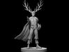 Elf Male Fey Hexblade Warlock w Antlers 3d printed 