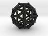 Pentakisdodecahedron 3d printed 
