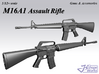 1/9 M16A1 Assault Rifle 3d printed 