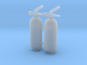 1:12 Fire Extinguisher 2pc 3d printed 