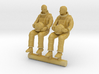 SPACE 2999 1/87 ASTRONAUT NO HELMET SEATED 3d printed 