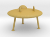 N Scale Flying Saucer 3d printed 