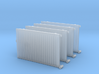 Wall Radiator Heater (x4) 1/48 3d printed 