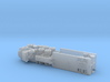 M123C Tractor w.  M172 Lowbed Trailer 1/285 3d printed 