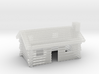 Log Cabin 1 - Zscale 3d printed 