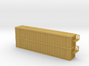 Trash Gondola Double Stack 48foot - Zscale 3d printed 