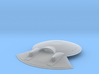 Saucer-Mounted Deflector for 1:350 Refit 3d printed 