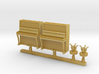 Piano 01. 1:87 Scale (HO) 3d printed 